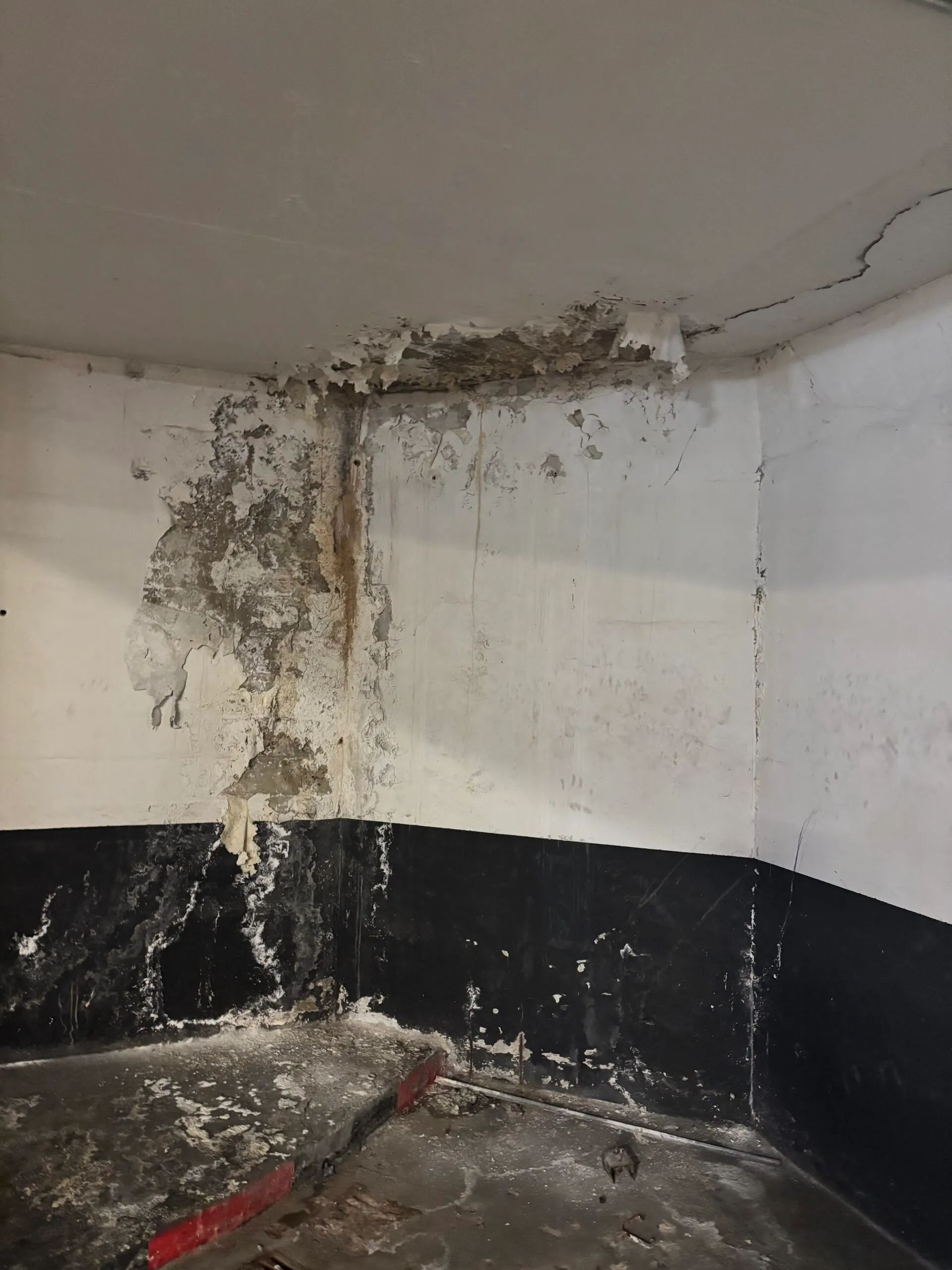 CLW construction monitoring on a commercial basement project